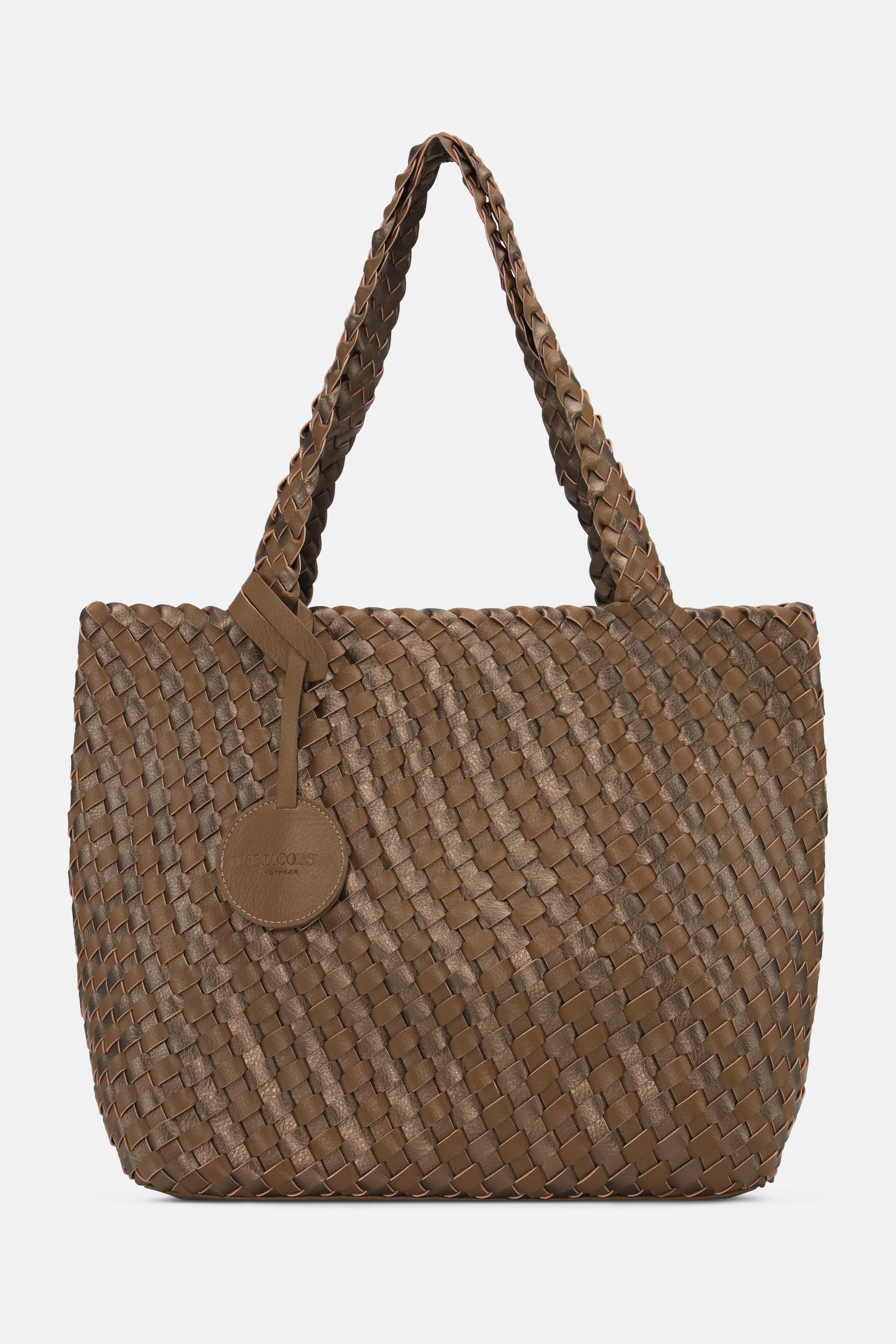 Tote Bag Trenzado - Otter Nougat